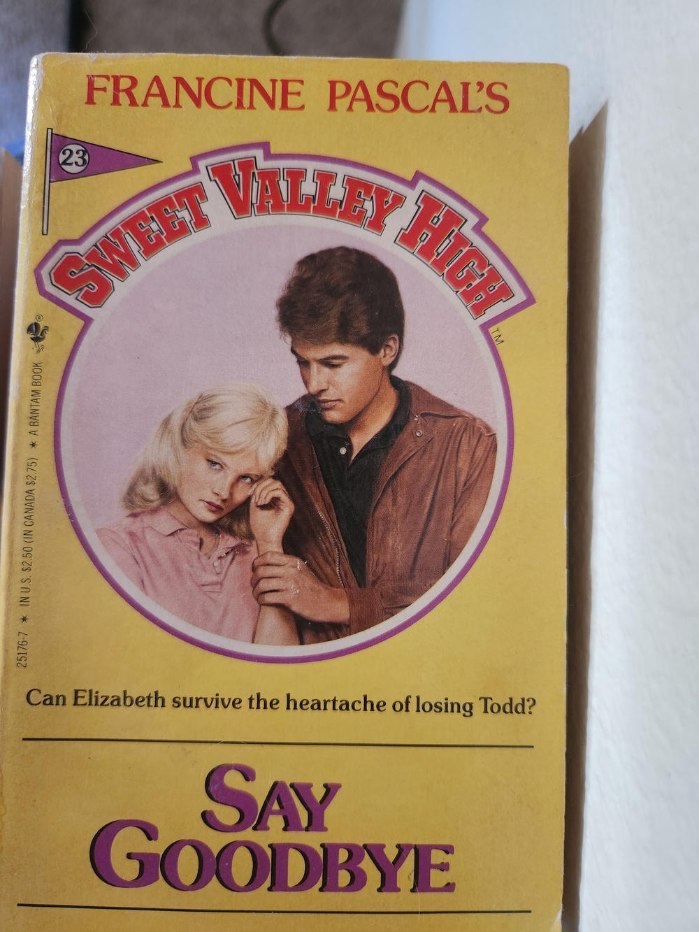 Sweet Valley High "Say Goodbye" #23